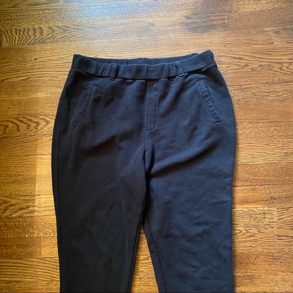Aerie Black Fleece Joggers - Picture 4 of 5